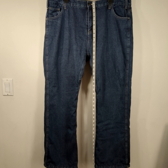 Berne Ladies fleece lined regular jeans, cut 37003 , size 18 - Picture 4 of 11